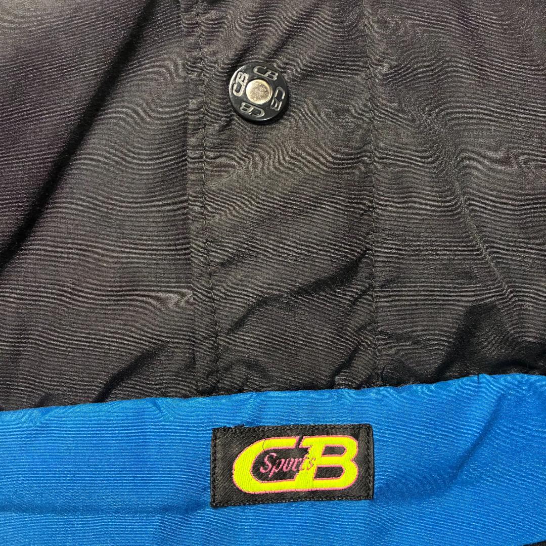 vintageアノラックパーカー 80s USA 企業ロゴCB Sports — image 5