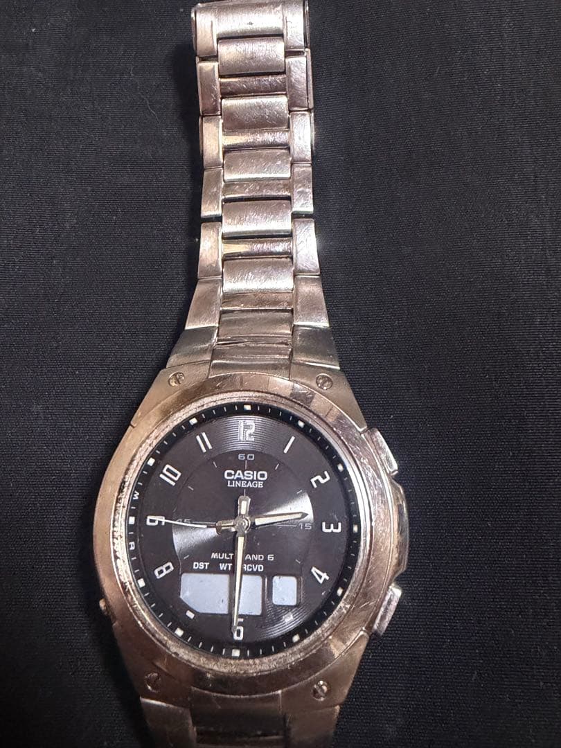 電波ソーラー腕時計 Casio Lineage LCW-M150T チタン — image 2