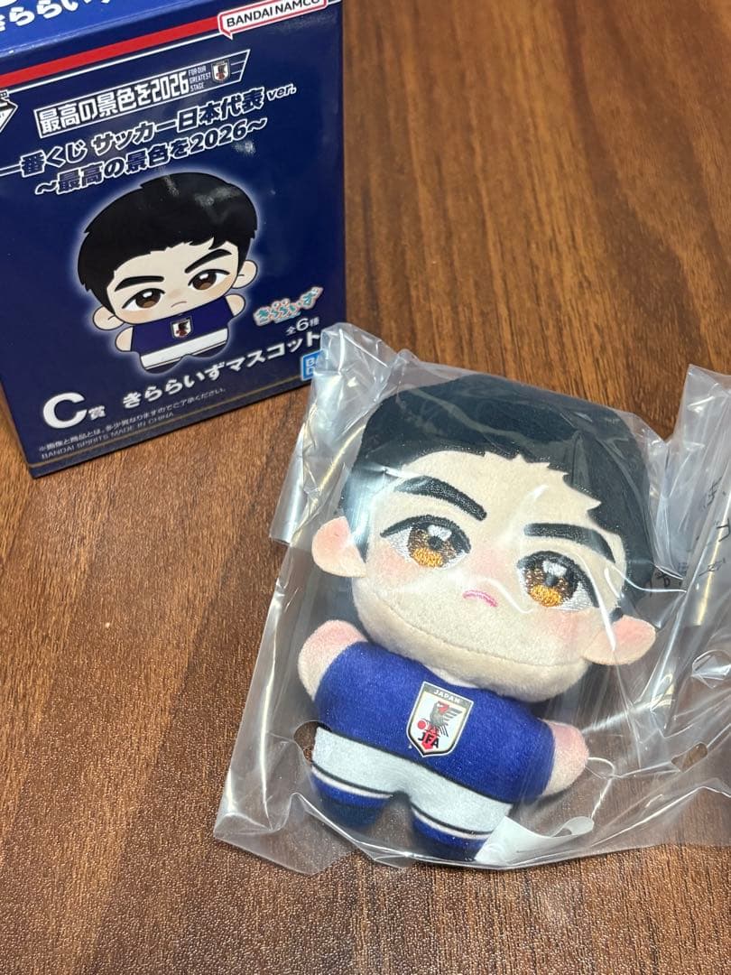 一番くじ サッカー日本代表 きららいずマスコット — image 2