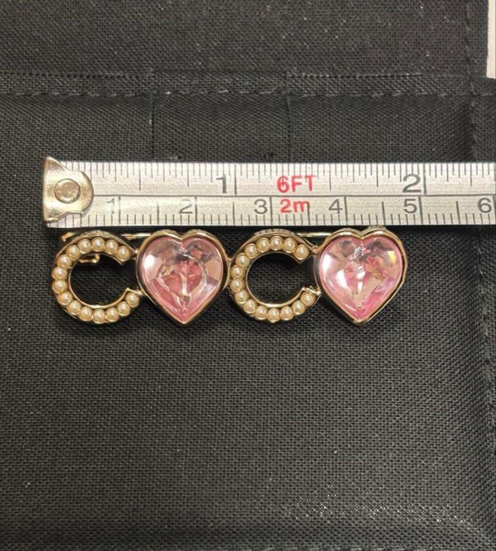 【新品未使用】CHANEL シャネル ブローチ CCマーク ハート — image 3