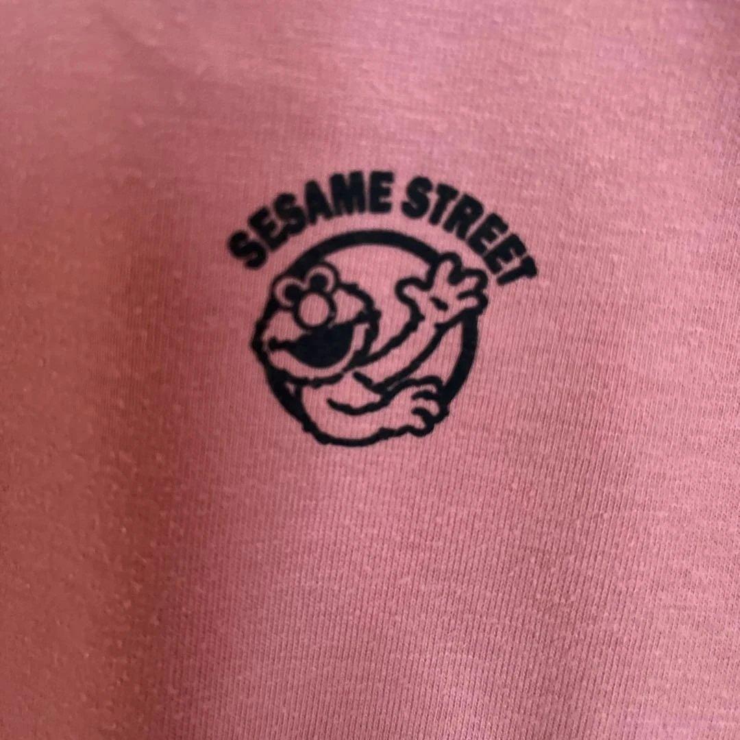 ⭐️着用1回⭐️ 長袖　Tシャツ　トップス　セサミストリート　エルモ　ゆったり　4L — image 3