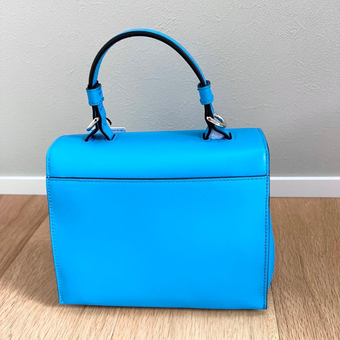 未使用 Furla (フルラ) EMMA MINI ハンドバッグ ブルー — image 2