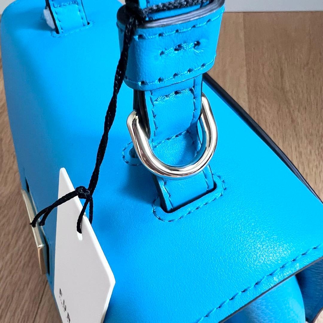 未使用 Furla (フルラ) EMMA MINI ハンドバッグ ブルー — image 5