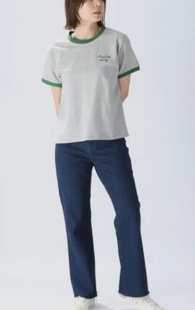 ニコアンド niko and... アソートロゴリンガーTシャツ L — image 3