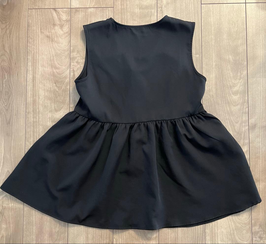 フロントジップ　ジレ　ベスト — image 2