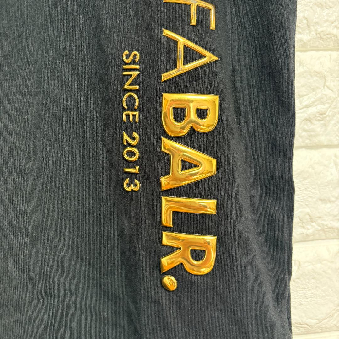 BALR. ボーラー LIFE OF A BALR 立体 ゴールドロゴ Tシャツ — image 3