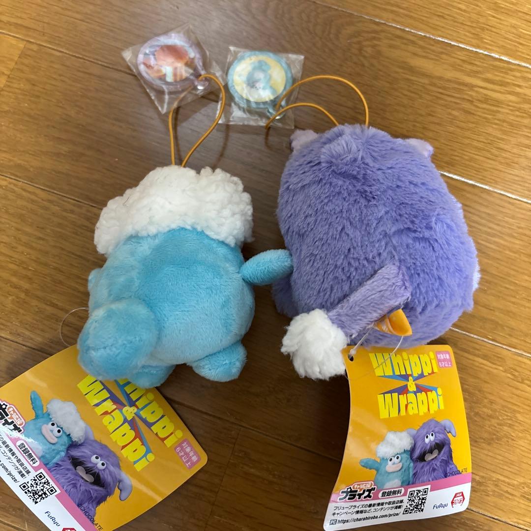 ホイッピ&ラッピアクリル付きマスコット2個セット — image 2