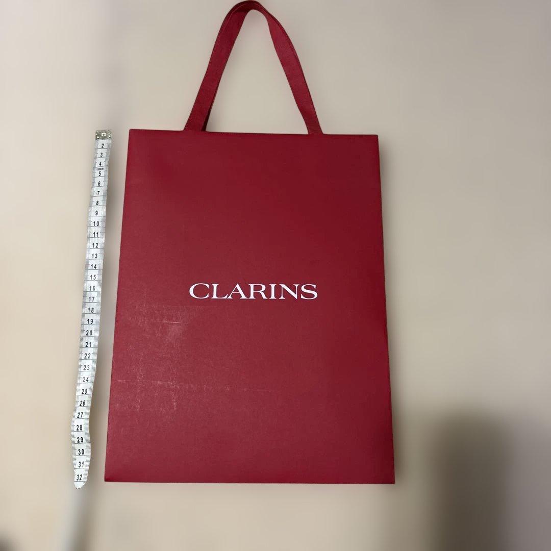 CLARINS 赤と白(プレシャス)、資生堂ショッパー4枚セット — image 2