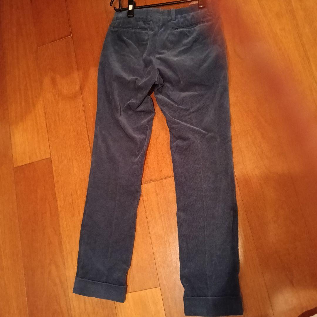 ÉTONNÉ ネイビーコーディロイパンツ — image 2