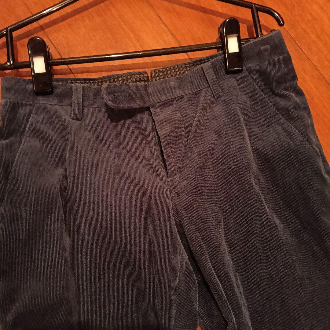 ÉTONNÉ ネイビーコーディロイパンツ — image 3