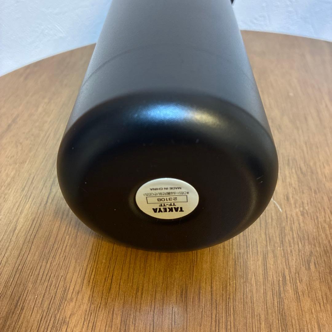 極美品☆0.7l タケヤ真空断熱ThermoFlask 水筒 ブラック — image 4