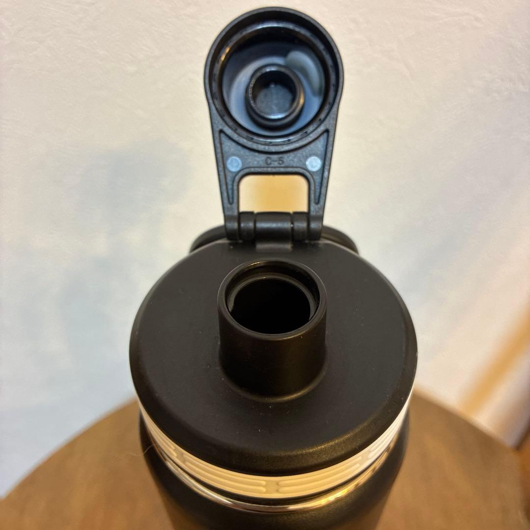 極美品☆0.7l タケヤ真空断熱ThermoFlask 水筒 ブラック — image 5