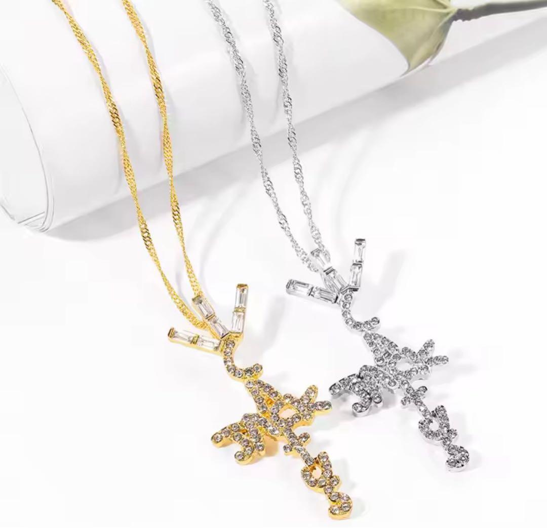A トラビススコット ネックレス ペンダント シルバー — image 3