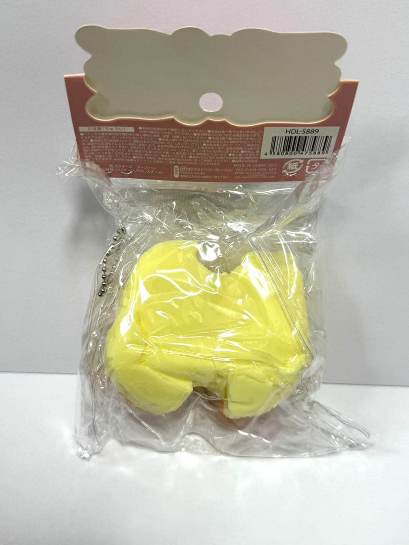 スクイーズ　チーズパン もちもち ふわふわ新品未使用 — image 3