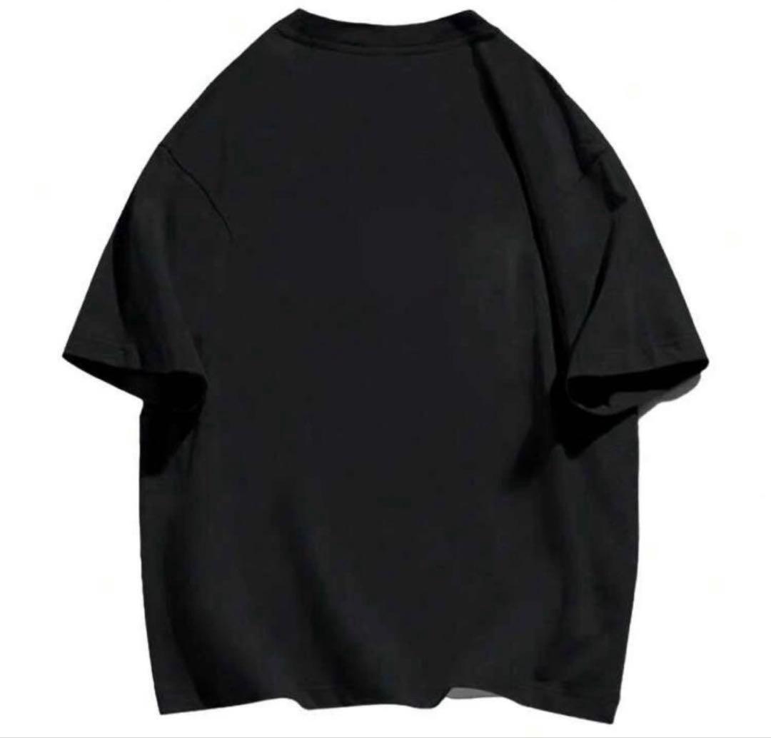 SHEIN BANGOULUO グラフィックTシャツ ブラック — image 2
