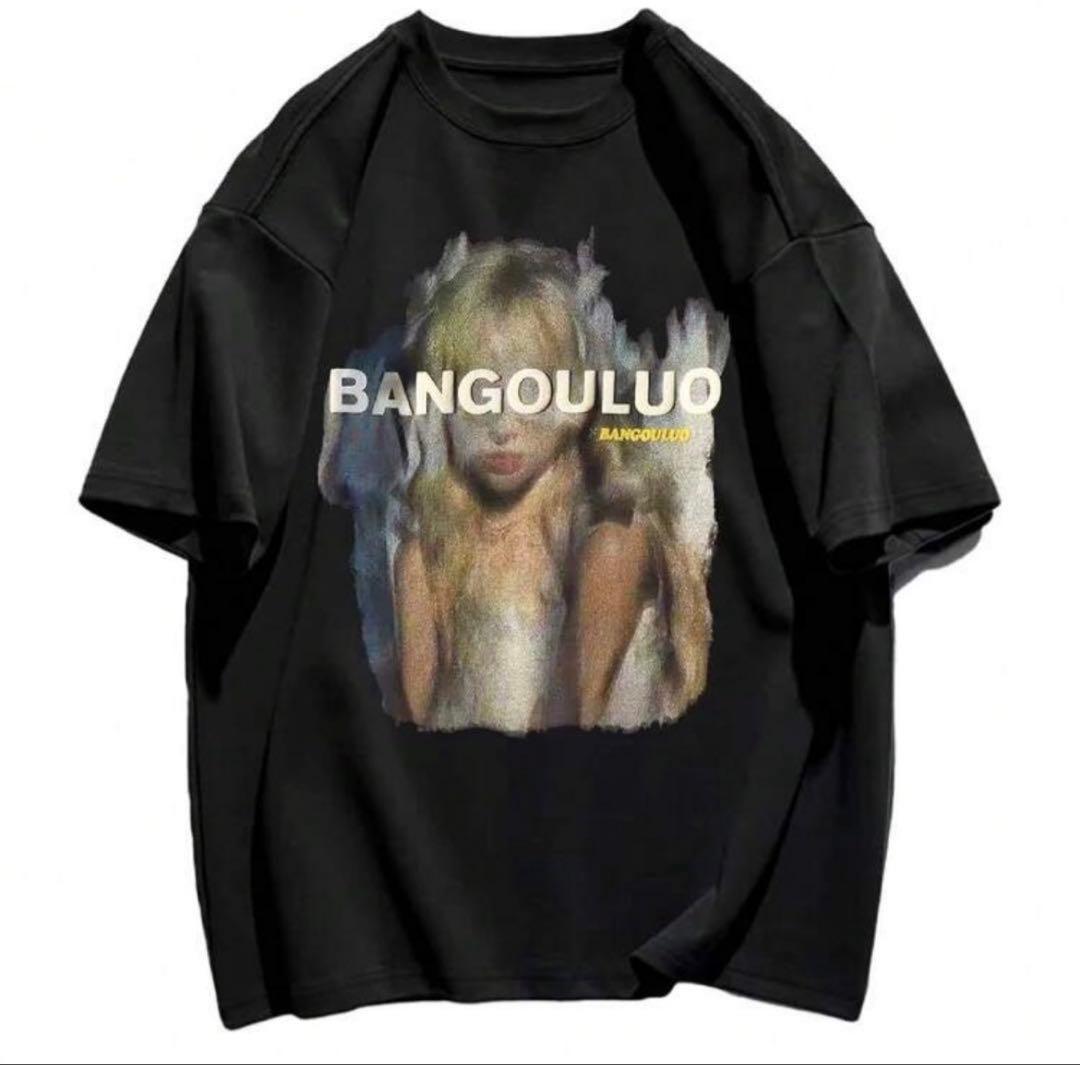 SHEIN BANGOULUO グラフィックTシャツ ブラック — image 3