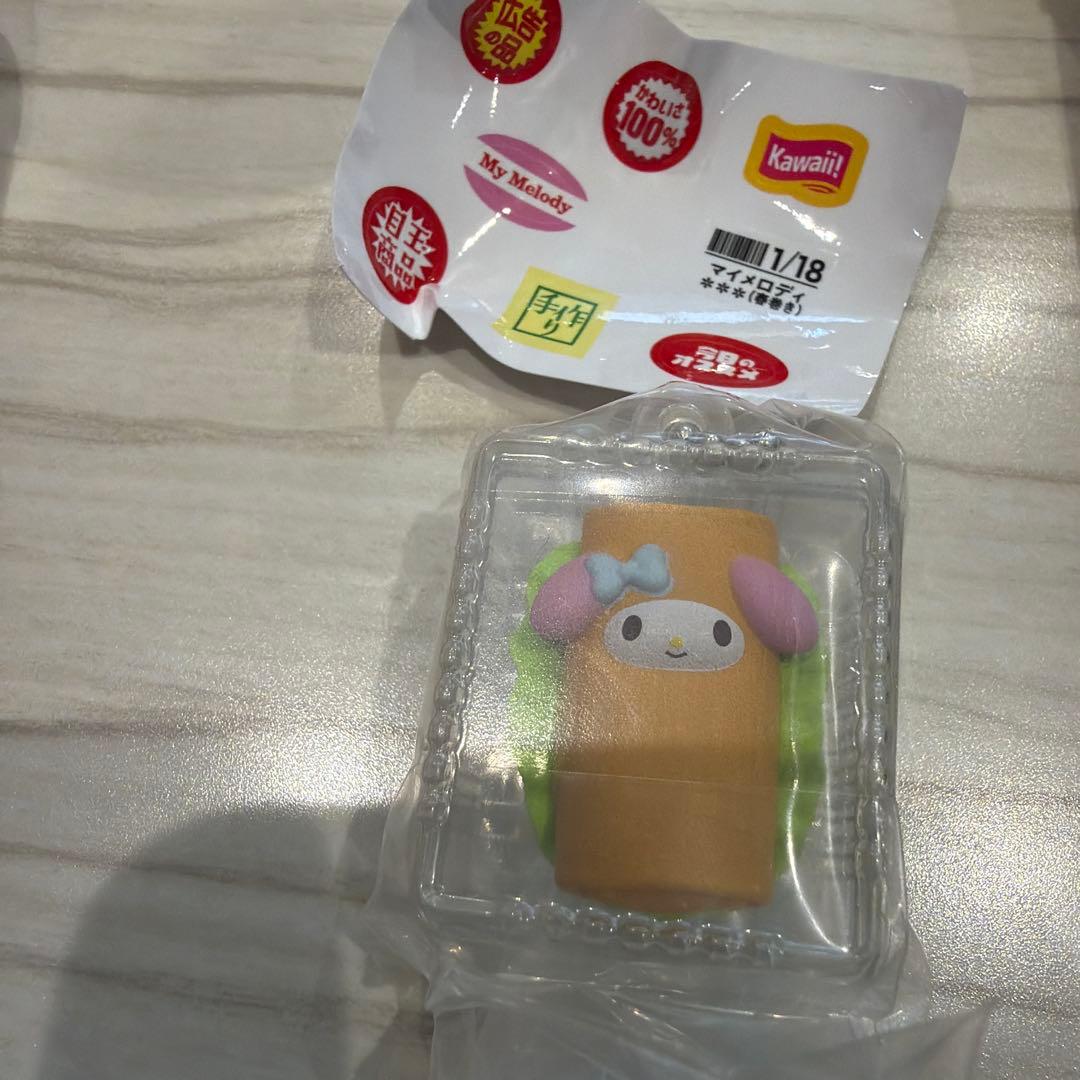 サンリオ カプセルトイ　なりきりお惣菜マスコット2個セット — image 3