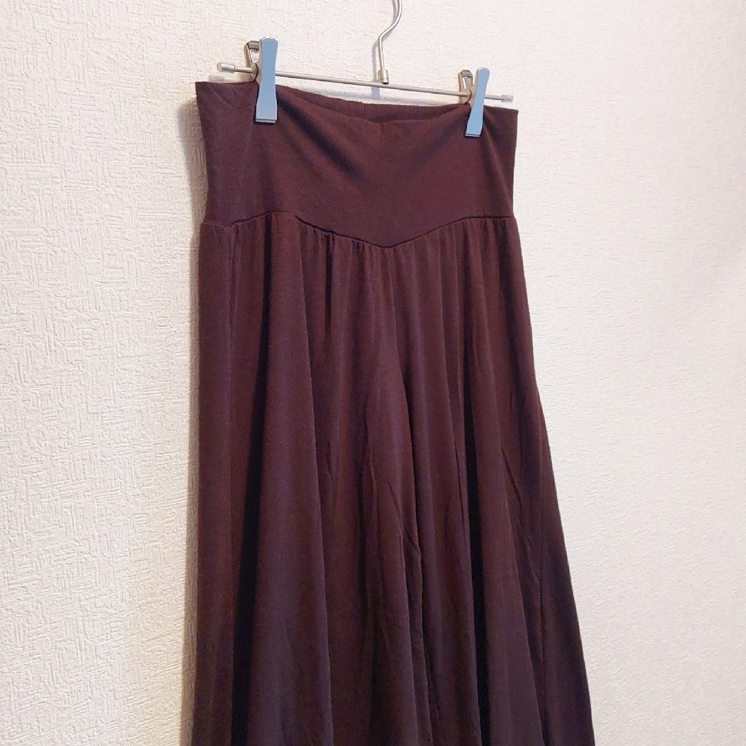 レア✨️SILVER WEAR ダークブラウン ワイドパンツ M〜L リラックス — image 3
