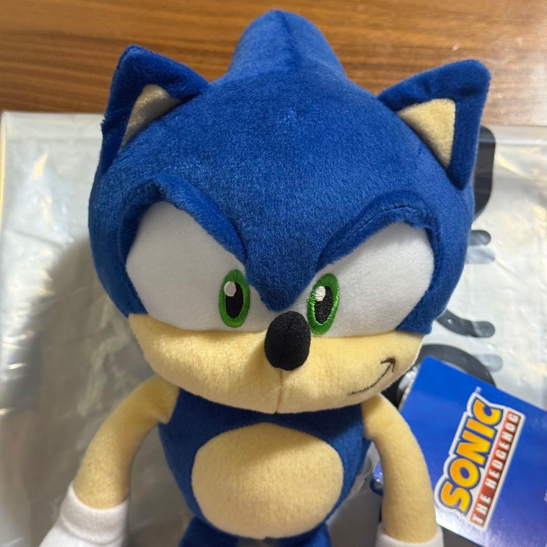 ソニック・ザ・ヘッジホッグ　Lぬいぐるみ 東京ジョイポリスリミテッド　シルバー — image 3