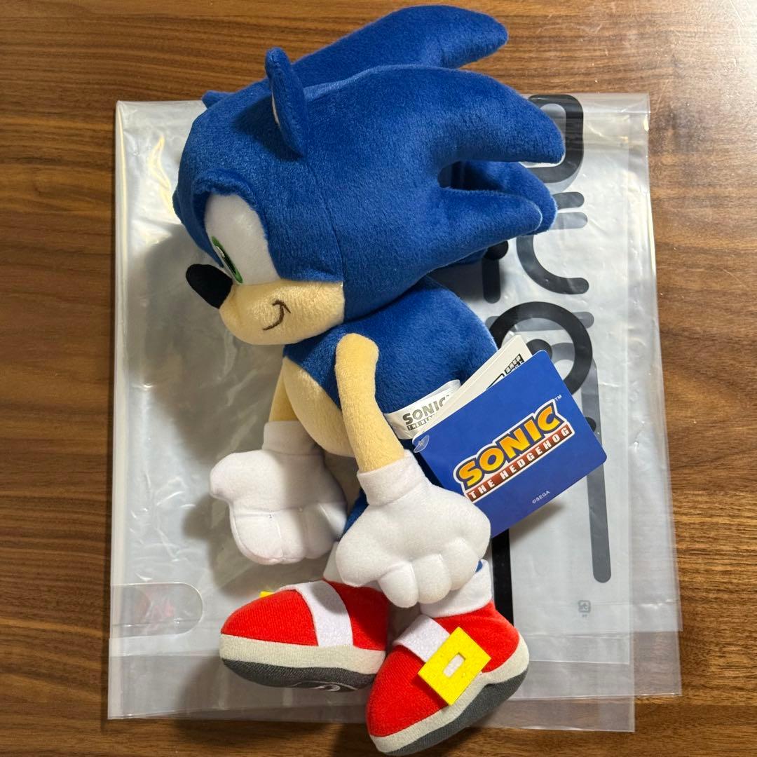 ソニック・ザ・ヘッジホッグ　Lぬいぐるみ 東京ジョイポリスリミテッド　シルバー — image 5