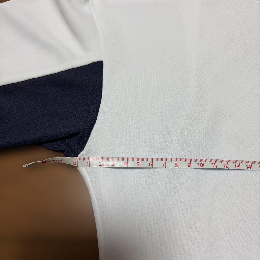 FILA ホワイト ネイビー Tシャツ S — image 4