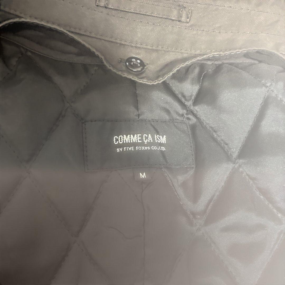COMME CA ISM ステンカラーコート M チャコール — image 2
