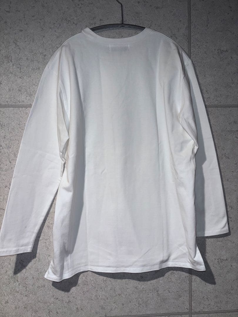 SLOBE IENA フォーク　フォトプリント 長袖カットソー ホワイト　フリー — image 4