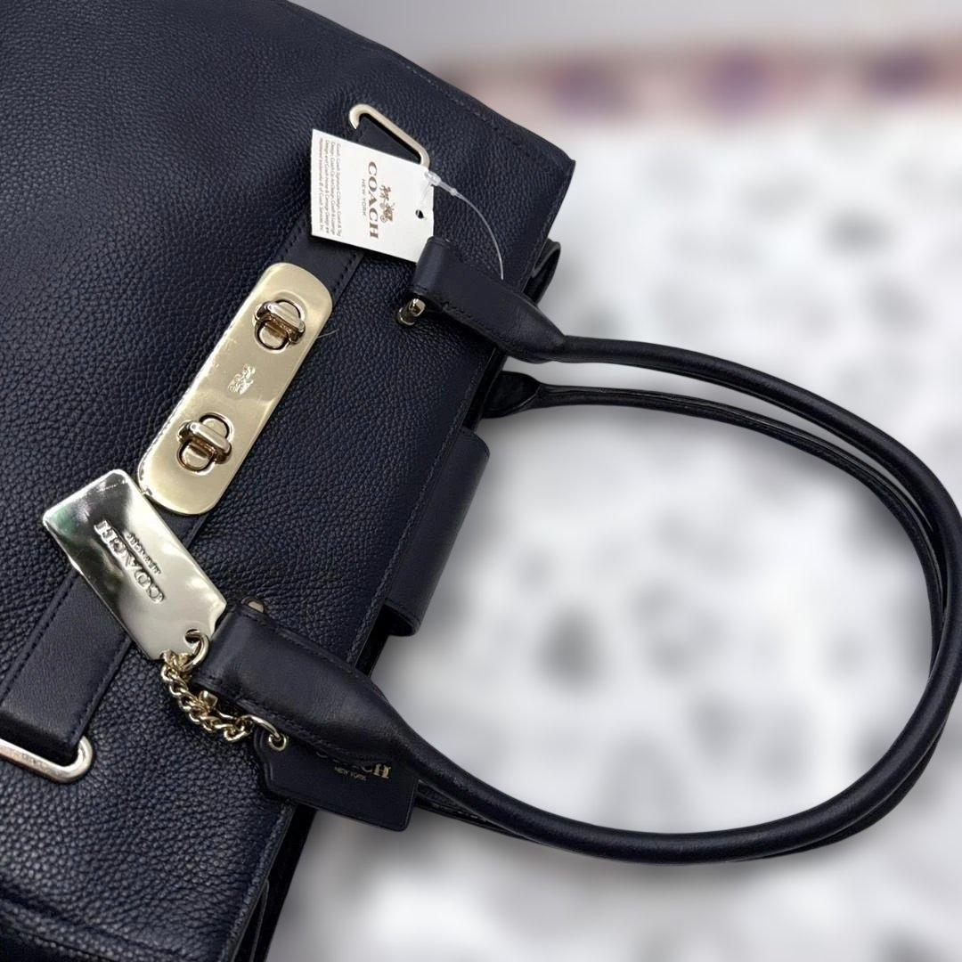 大丸購入.COACH/コーチ/スワッガー/キャリーオール/ギャランティカード付き — image 5
