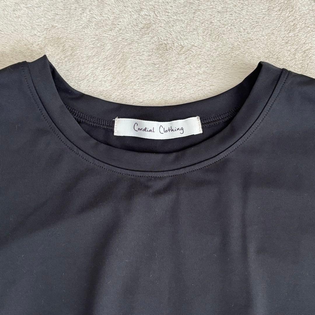 Cordial Clothing Aラインカットソー 半袖 Tシャツ無地 — image 4