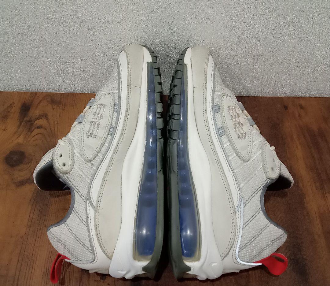 U17【Used/26.0】Nike Air Max 98 Summit Wh — image 5