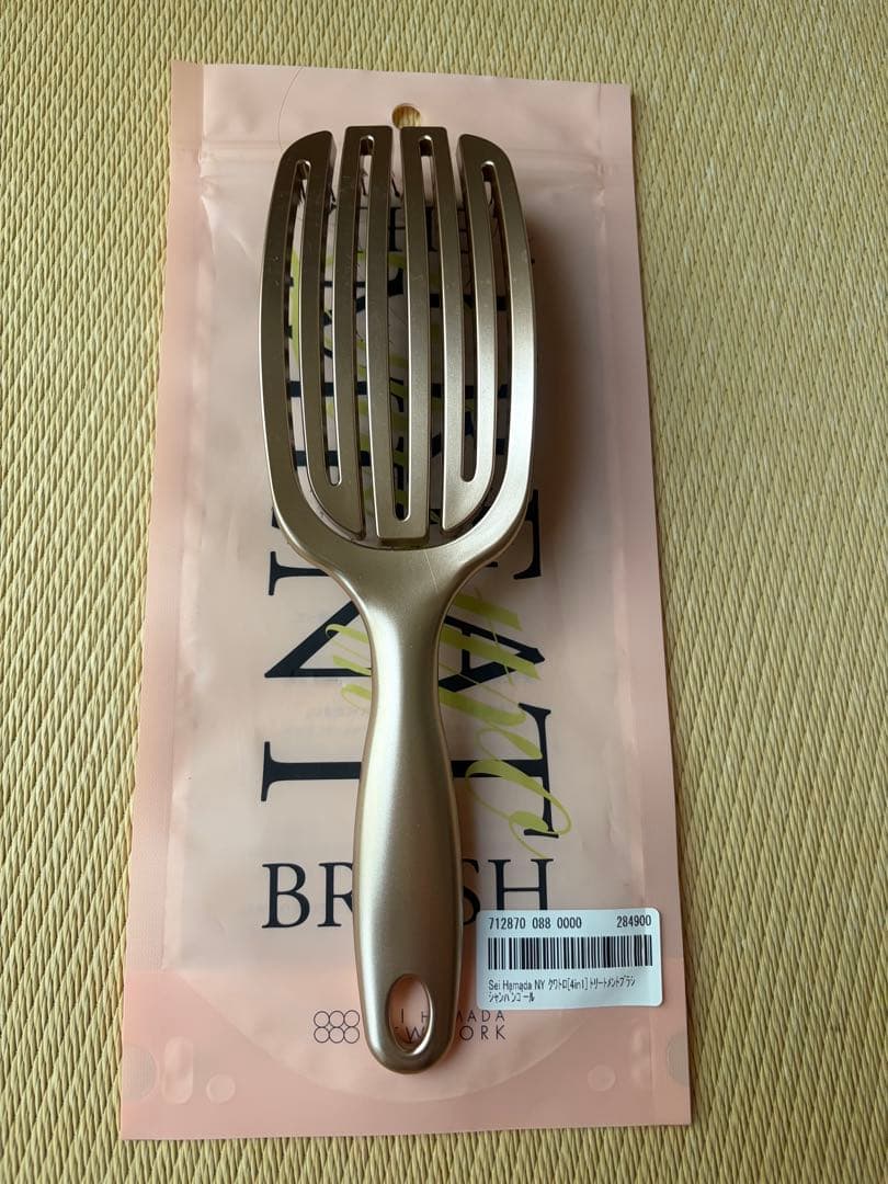 【美品】SeiHamada NY 4in1トリートメントブラシ クワトロ — image 2