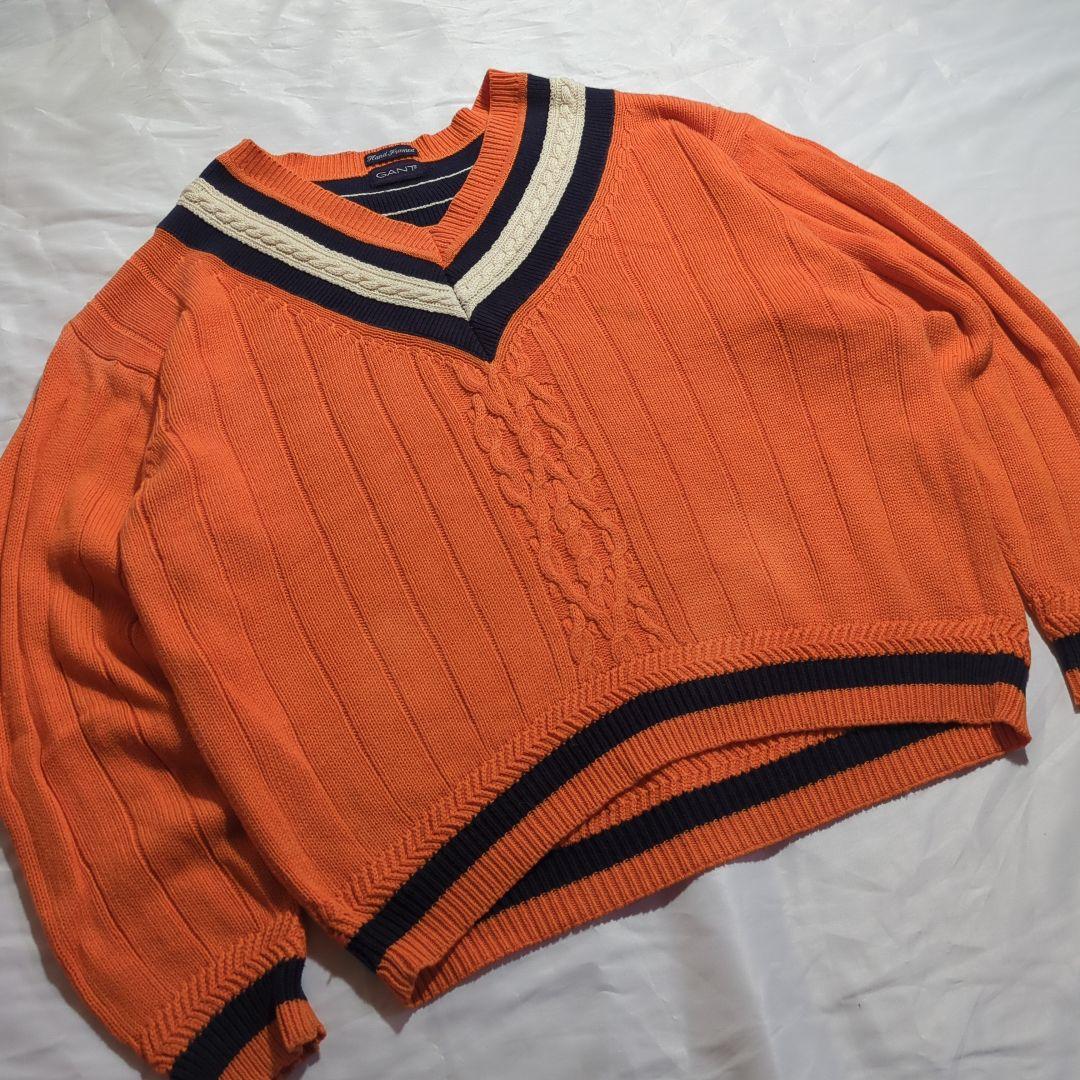 90s GANT チルデンニット ビンテージ オーバーサイズ — image 3