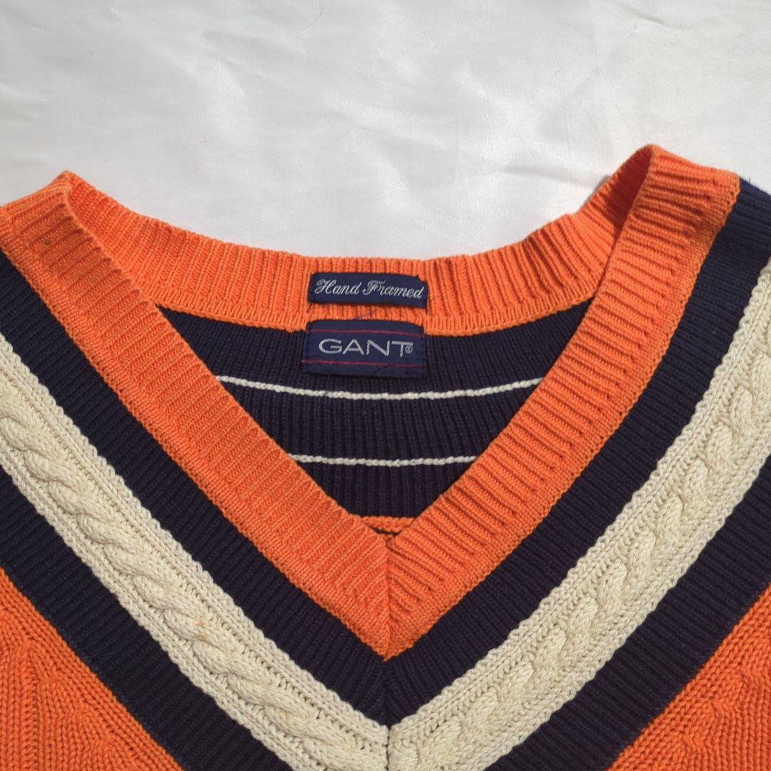 90s GANT チルデンニット ビンテージ オーバーサイズ — image 4