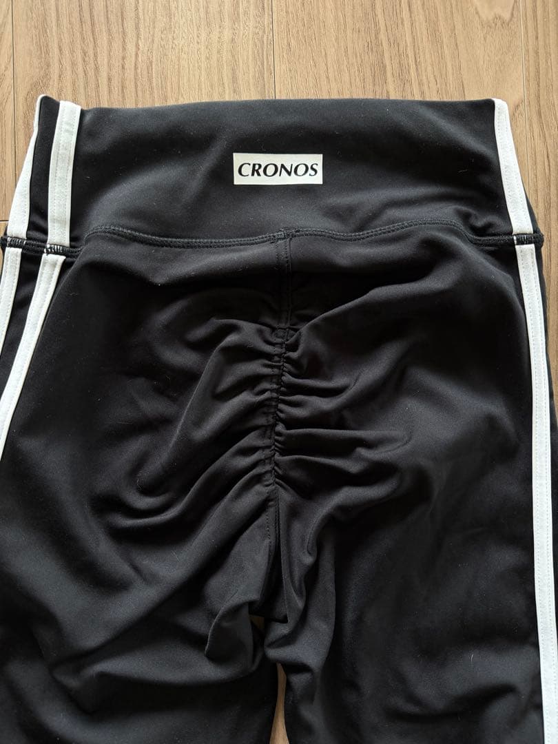 CRONOS ヨガパンツ レギンス ブラック — image 2