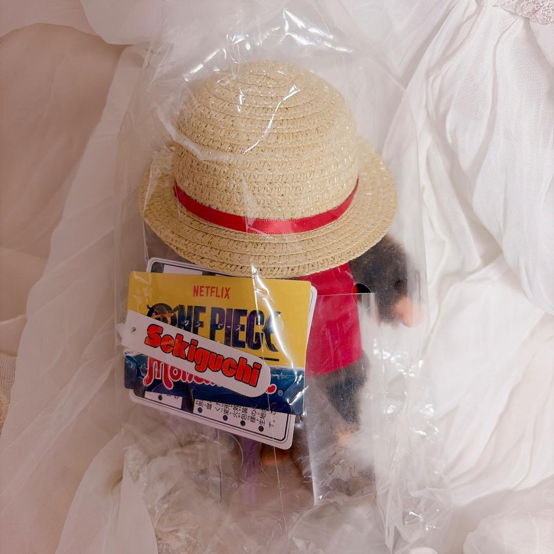 Sekiguchi モンチッチ ONE PIECE ルフィ ぬいぐるみ — image 3