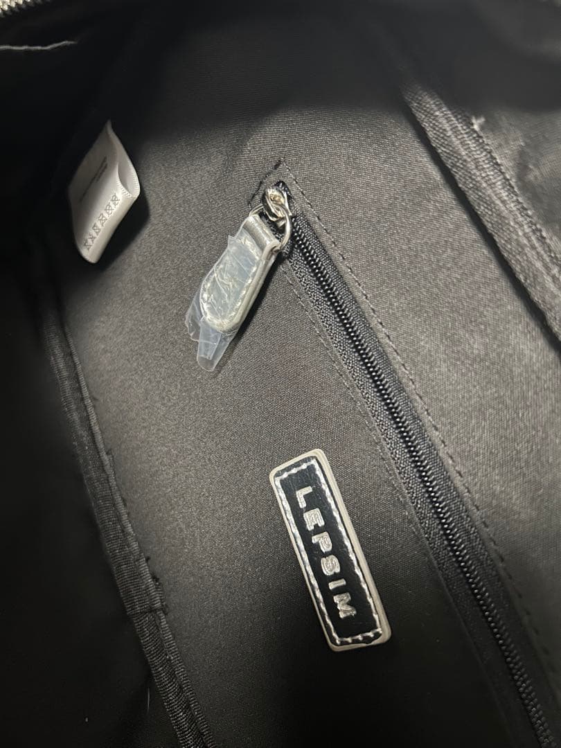 LEPSIM レプシム シルバー 2way ハンドバッグ ショルダーバッグ — image 5