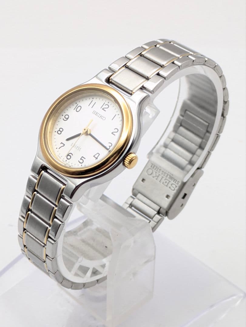 SEIKO Spirit 腕時計 クォーツ コンビカラー — image 3