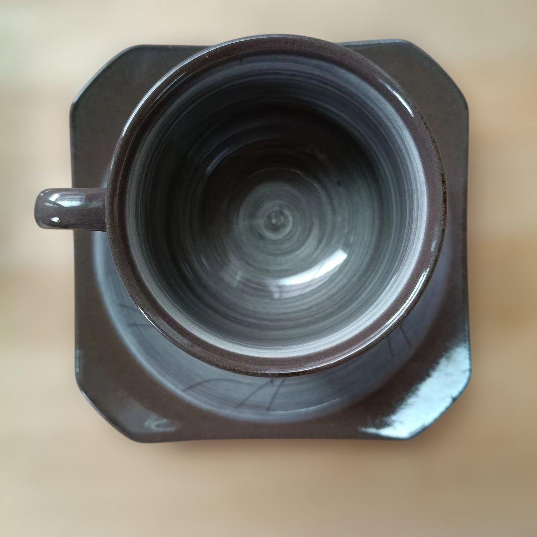 カップ＆ソーサー 2客セット 陶器　ティーカップ　カップアンドソーサー — image 4