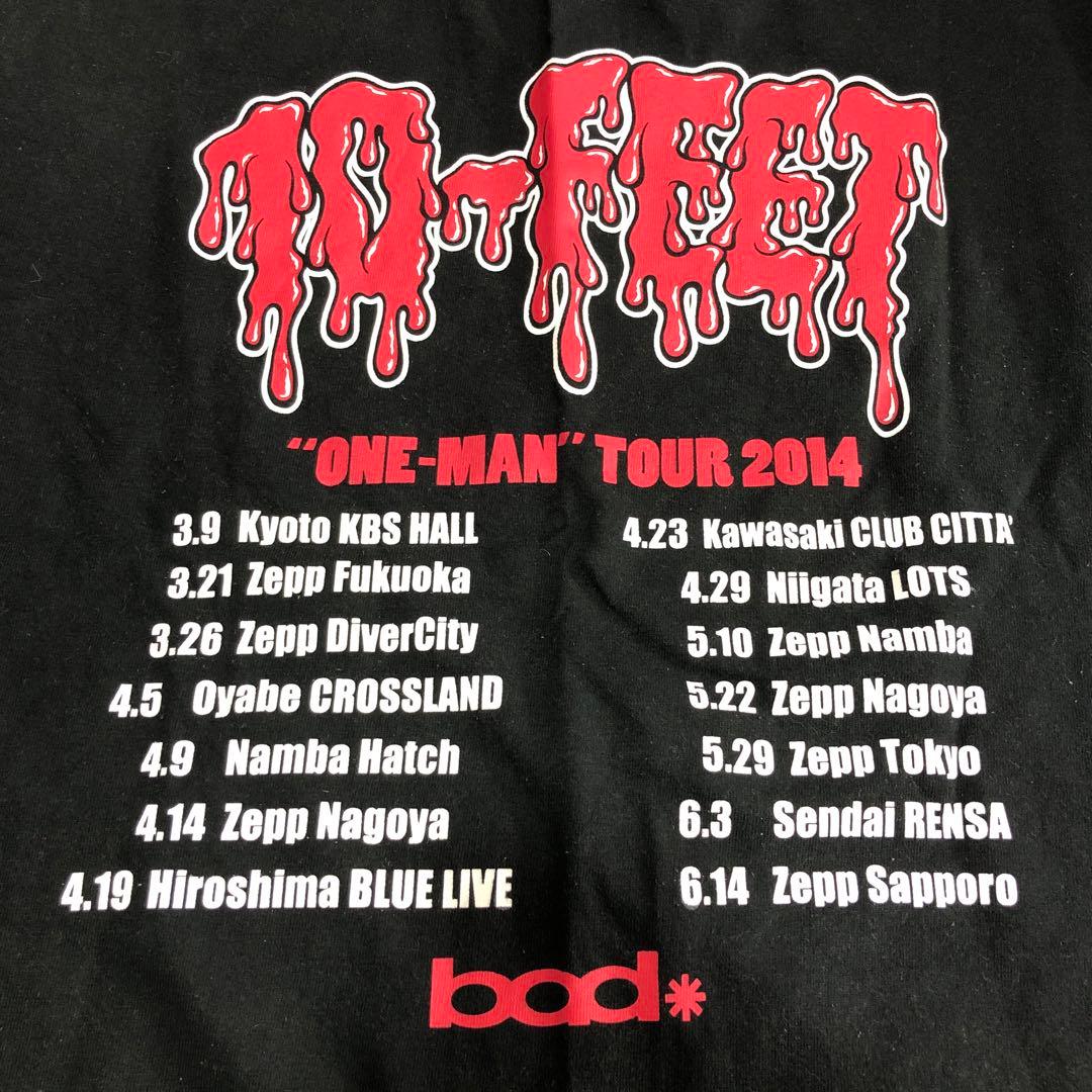 10-FEET ONE-MAN" TOUR 2014 Tシャツ バンT — image 4