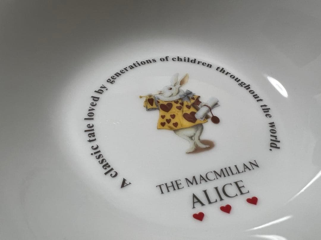 THE MACMILLAN ALICE 皿 2枚セット — image 4