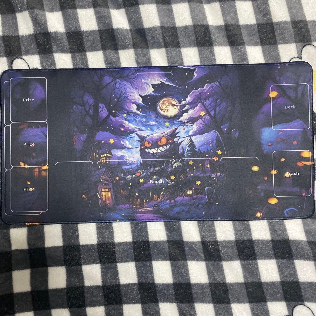 ゲンガー　プレイマット　ポケモンカード　星月夜　ゴッホ — image 2