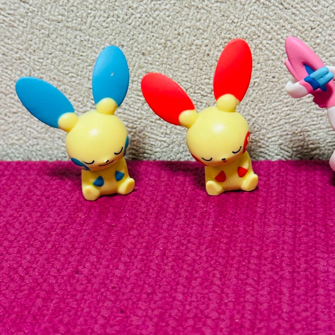 ポケモン ガチャガチャ 肩ズン プラスル マイナン ニンフィア セット ゃ — image 2