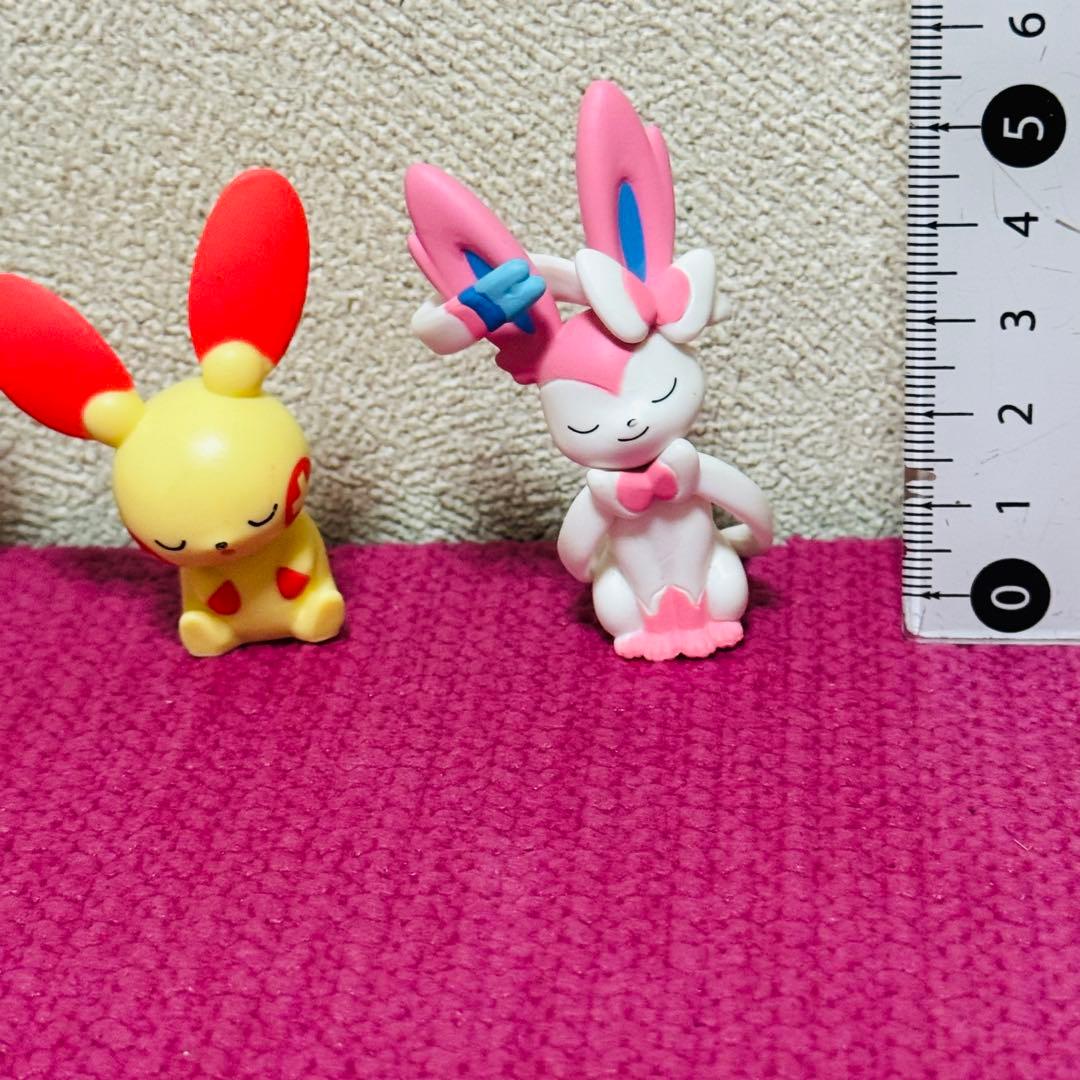 ポケモン ガチャガチャ 肩ズン プラスル マイナン ニンフィア セット ゃ — image 3