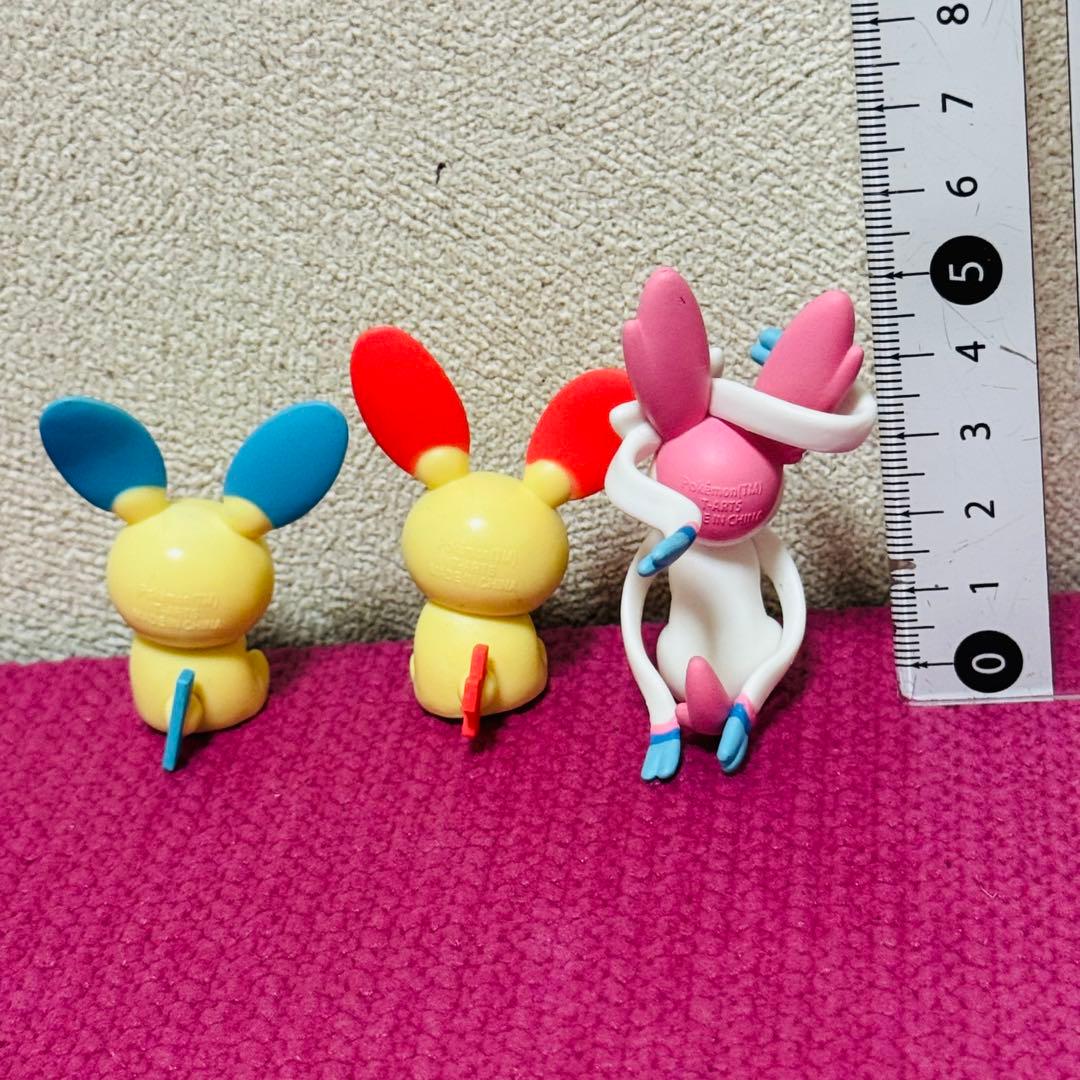 ポケモン ガチャガチャ 肩ズン プラスル マイナン ニンフィア セット ゃ — image 4