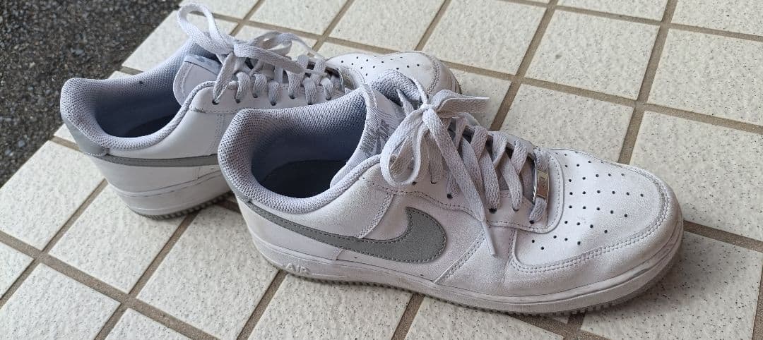 NIKE Air Force 1 White グレー　27cm — image 2