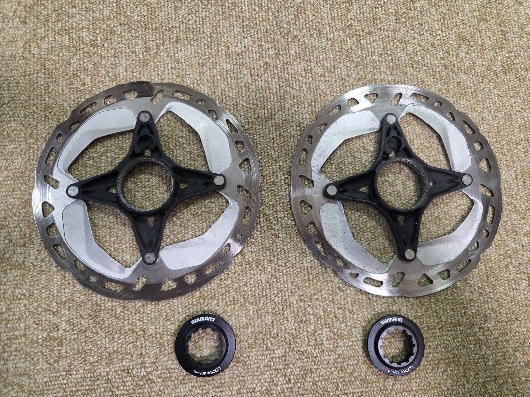 SHIMANO ディスクローター RT-MT800-S 160mm 2枚セット — image 2