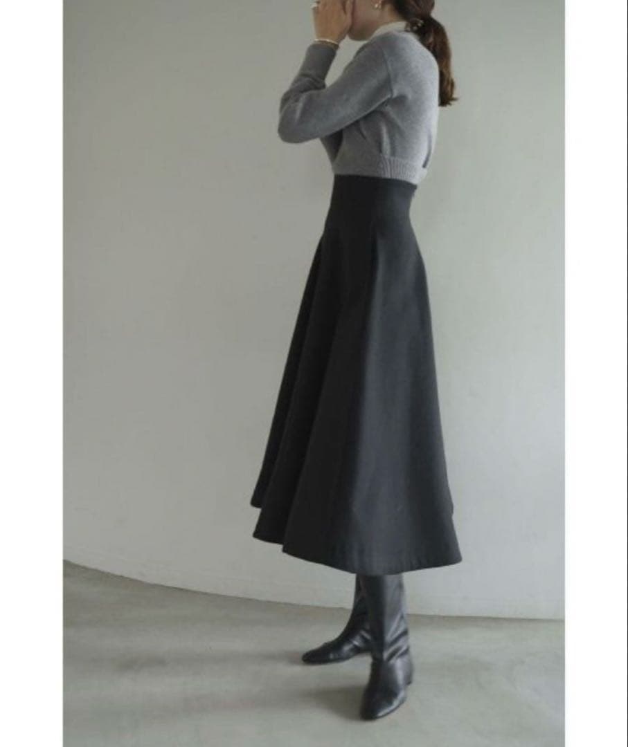 松本恵奈着用CLANE HIGH WAIST CIRCULAR SKIRTクラネ — image 5