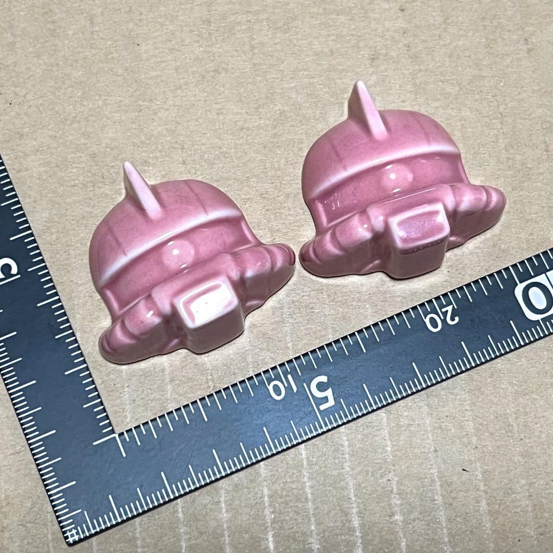 一番くじ ガンダム 35周年 F賞 箸置き 2個セット シャア専用ザク 未使用 — image 3