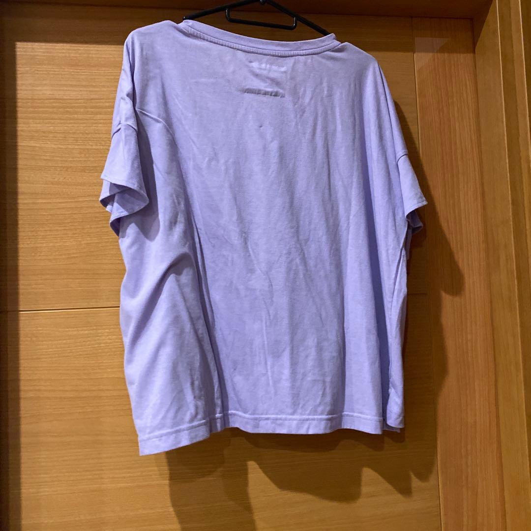 フェリシモ　ラベンダー 3L Tシャツ — image 2