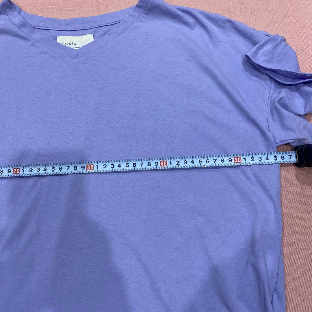 フェリシモ　ラベンダー 3L Tシャツ — image 4